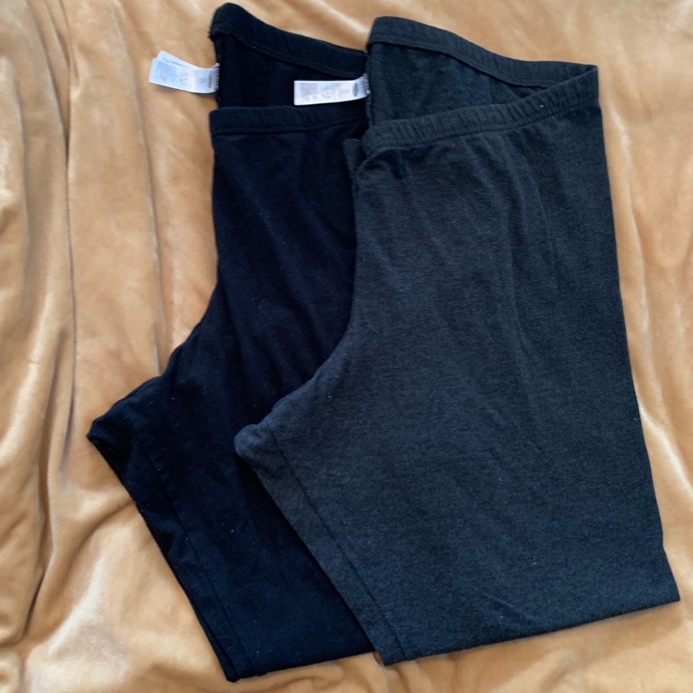 Lot of two full length leggings